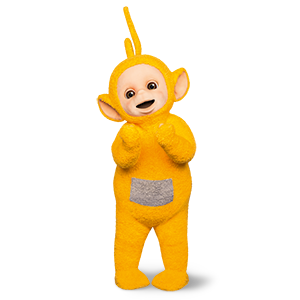 a yellow character, Laa-laa