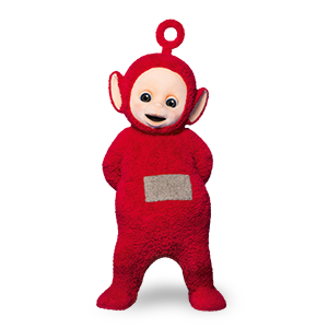a red character, Po