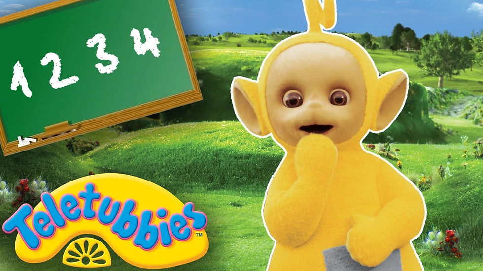 Learning to count with the Teletubbies
